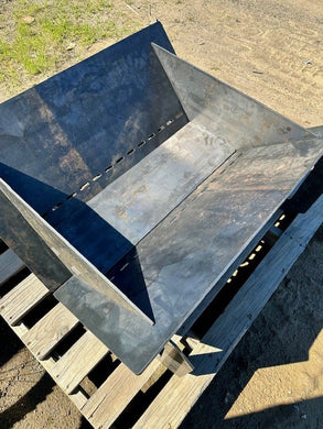 6mm fire pit 1000mm x 1000mm