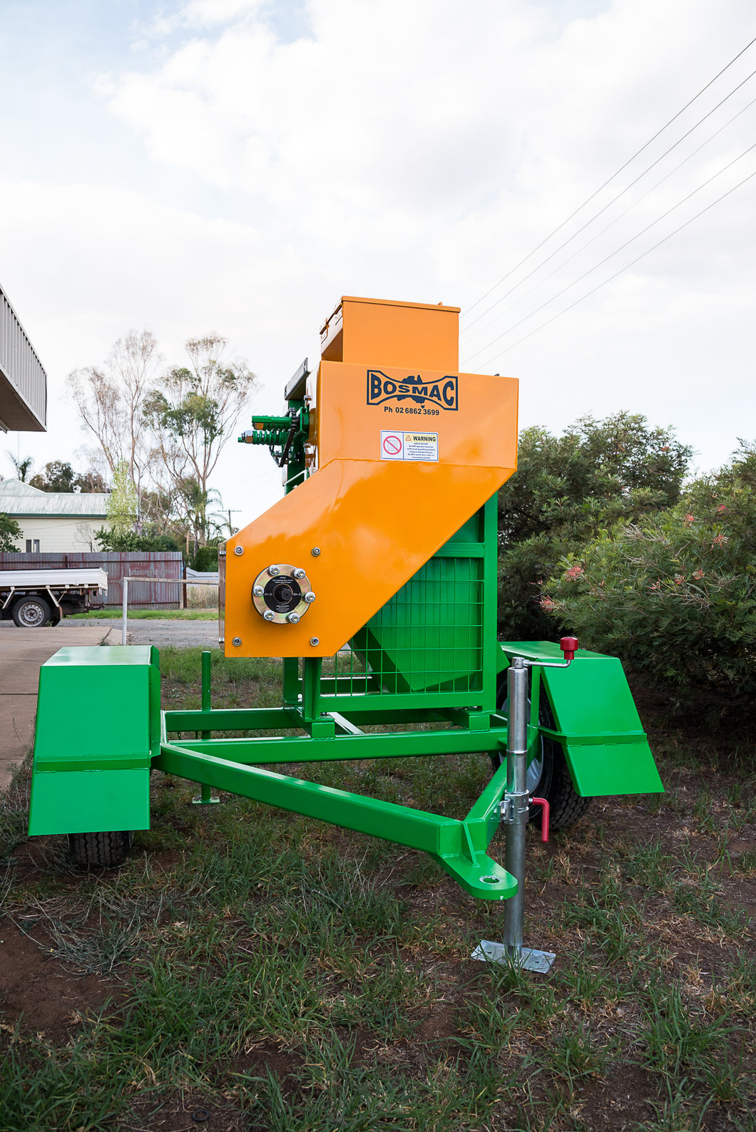 Roller Mill supplied with Stand and Hopper on Trailer - 14